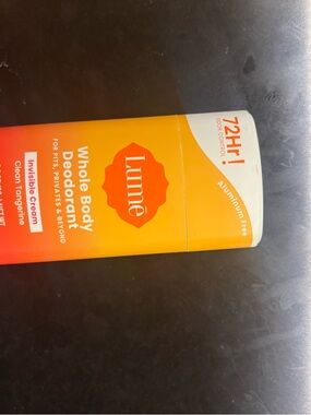 Lumé Whole Body Deodorant - Clean Tangerine (Orange)